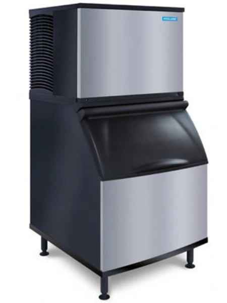 Koolaire by Manitowoc commercial ice machine with storage bin available to rent in the Rio Grande Valley